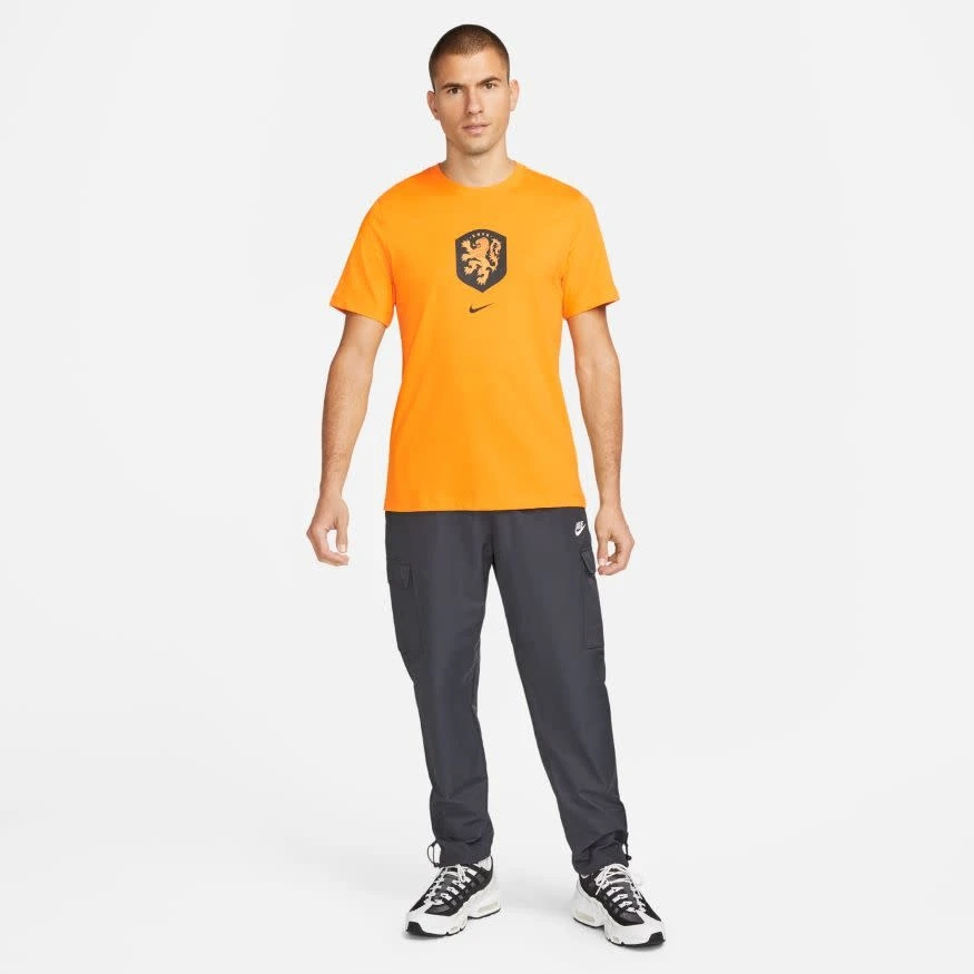 Nike Netherlands 2022 Crest Tee (Orange) - Image 3