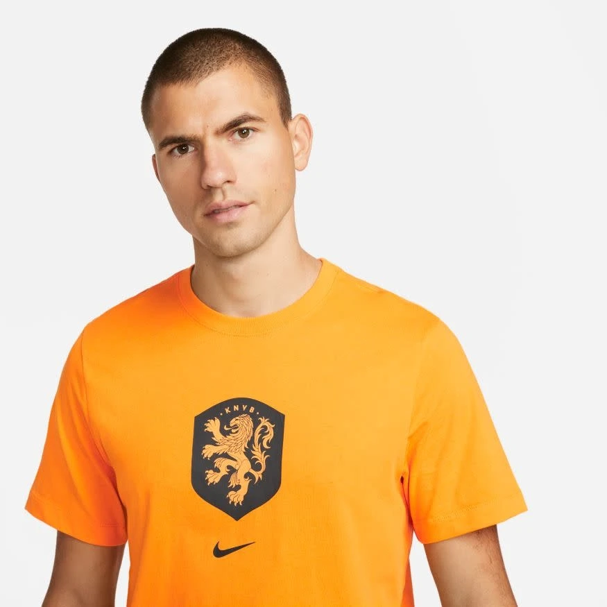 Nike Netherlands 2022 Crest Tee (Orange) - Image 4