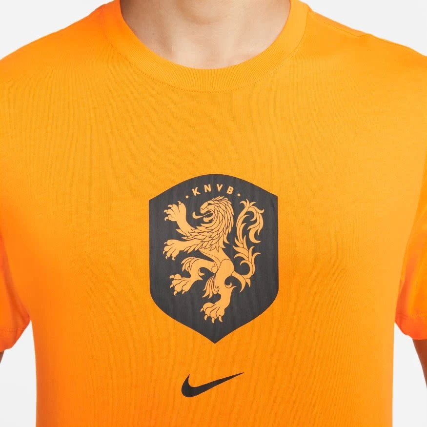 Nike Netherlands 2022 Crest Tee (Orange) - Image 5