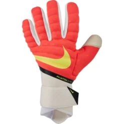Nike Phantom Elite Goalkeeper Glove (Crimson/White/Volt)