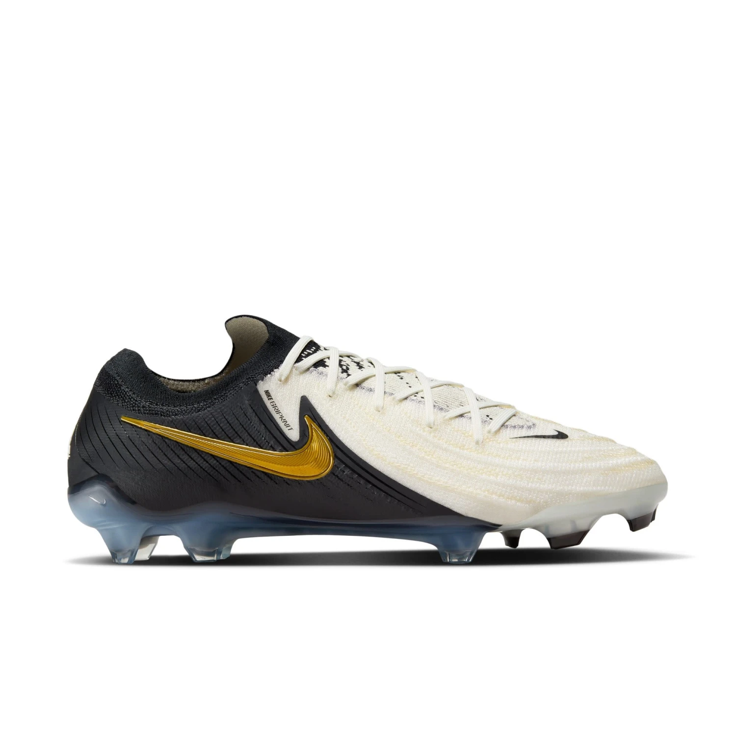 Nike Phantom GX 2 Elite FG (White/Black/Gold) - Image 5