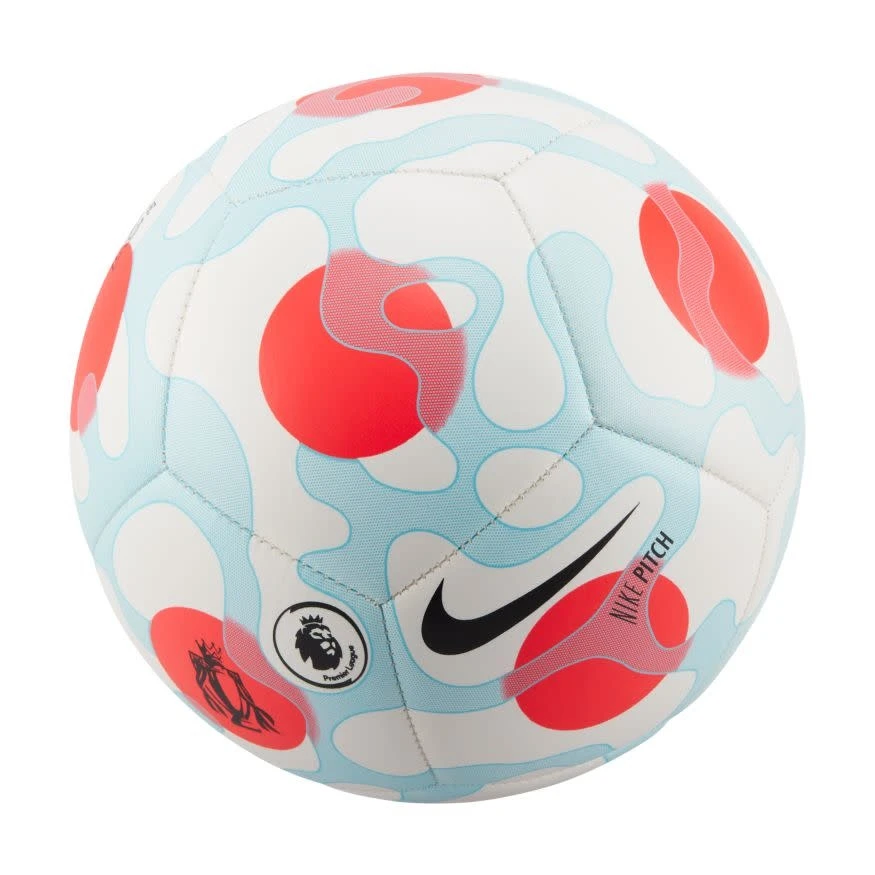 Nike Premier League Pitch Ball 21/22 (White/Blue/Crimson) - Image 4