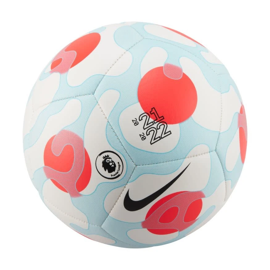 Nike Premier League Pitch Ball 21/22 (White/Blue/Crimson)