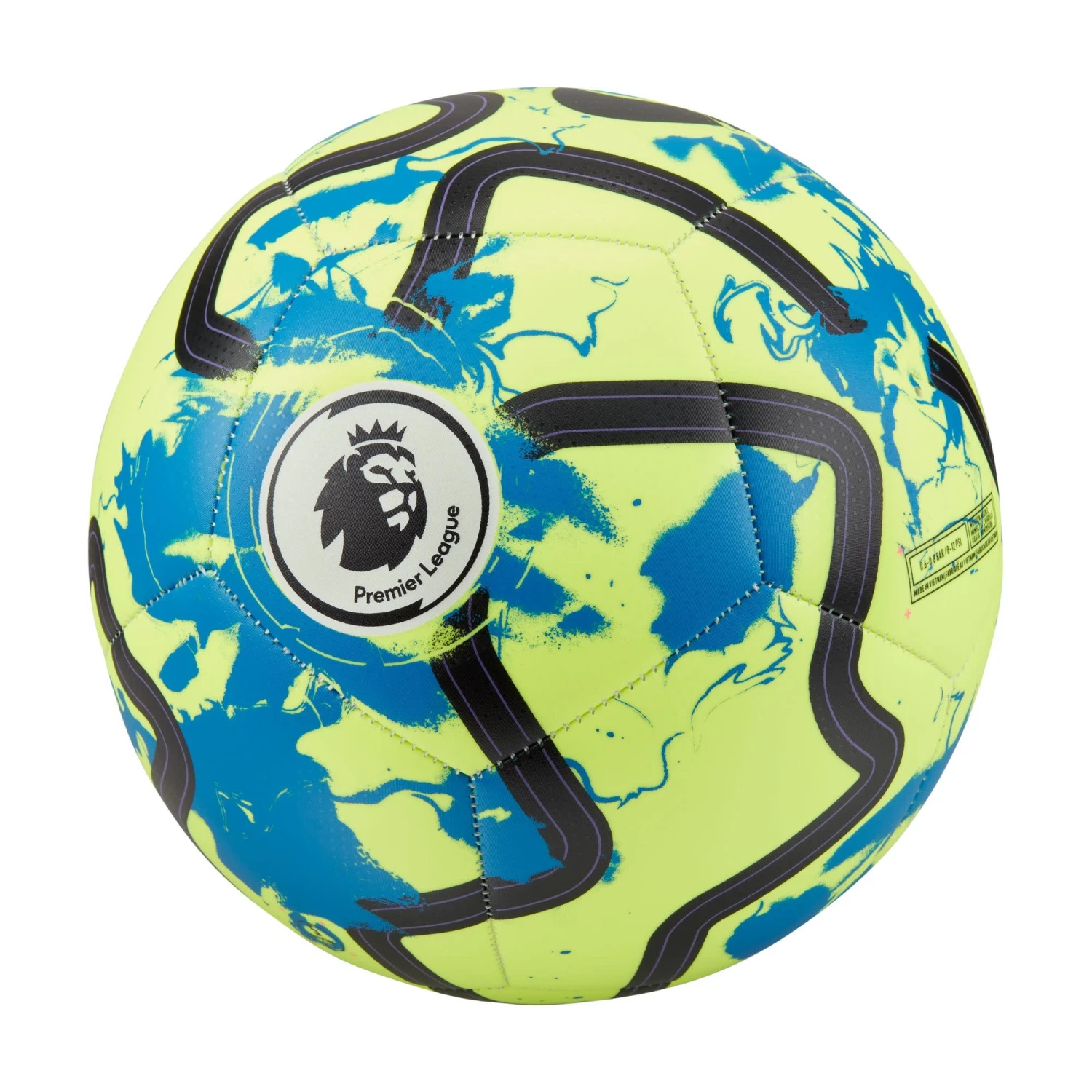 Nike Premier League Pitch Ball 23/24 (Volt/Blue) - Image 3