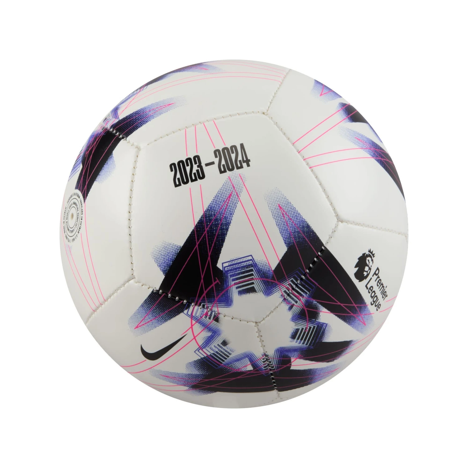 Nike Premier League Skills Mini Ball 23/24 (White/Purple) - Image 2