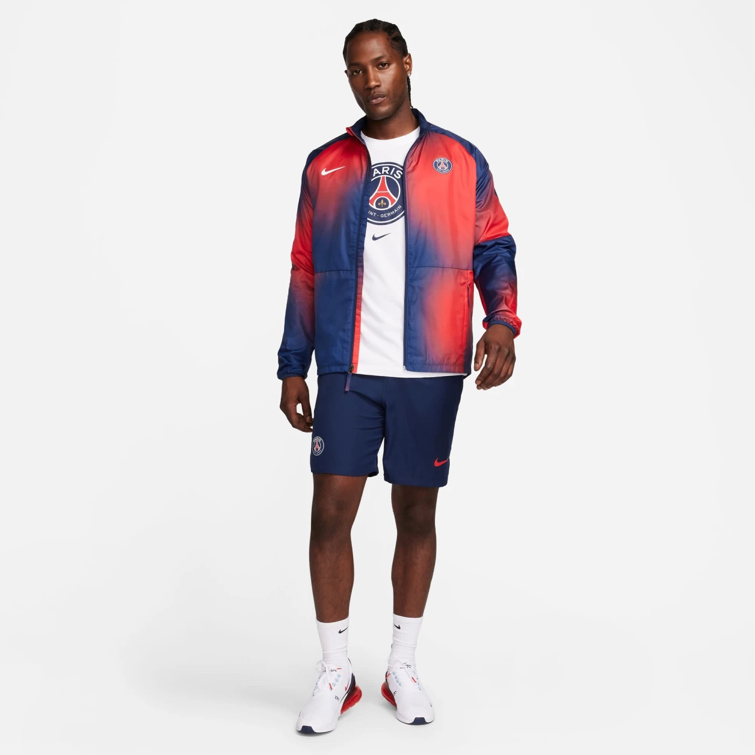 Nike PSG 23/24 Repel Academy Full Zip Jacket (Navy/Red) - Image 3