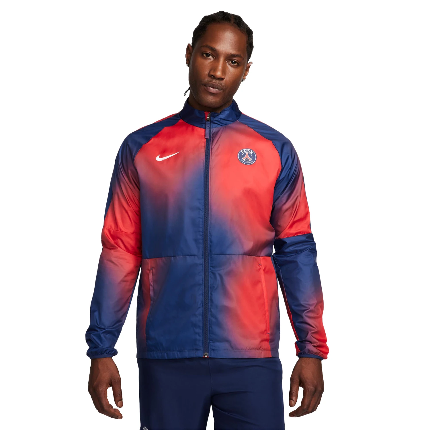Nike PSG 23/24 Repel Academy Full Zip Jacket (Navy/Red)