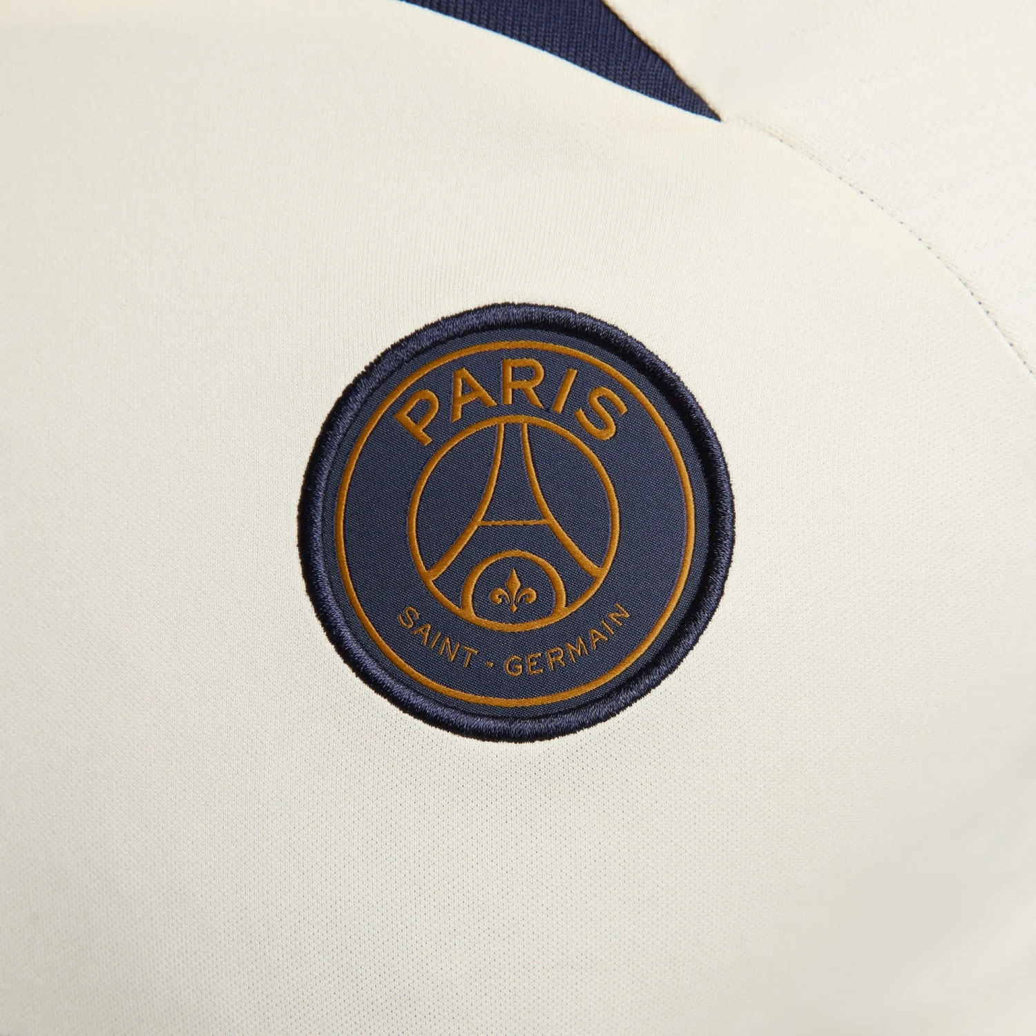 Nike PSG 23/24 Strike Training Jersey (Sand/Navy) - Image 4