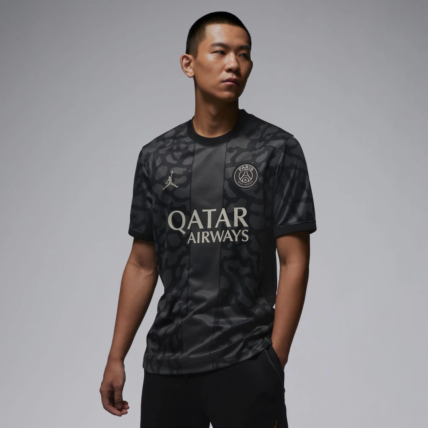 Nike PSG 23/24 Third Jersey (Black) - Image 3