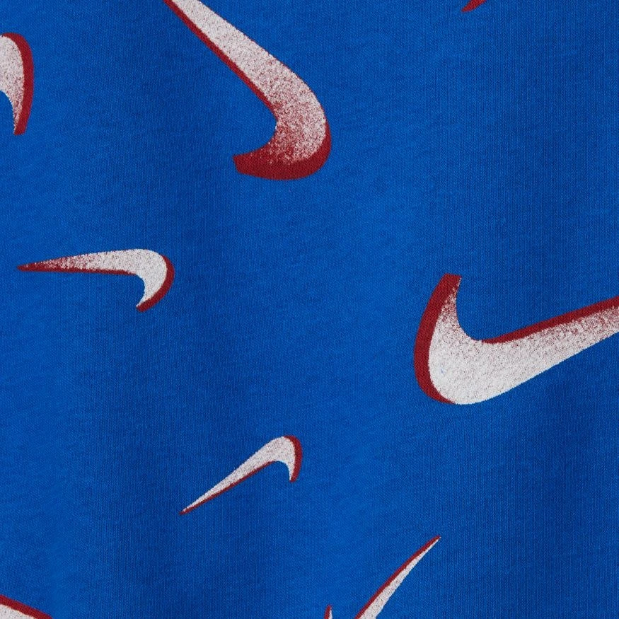 Nike Sportswear French Terry Printed Tank Girls (Blue) - Image 7