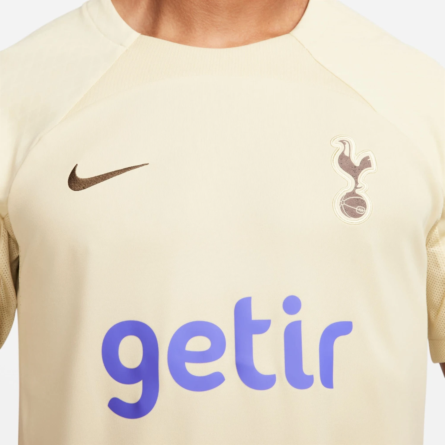 Nike Tottenham 23/24 Strike Training Jersey (Gold) - Image 3