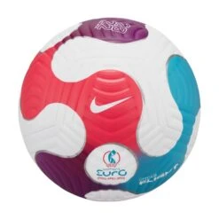Nike UEFA Women's Euro Flight Official Match Ball 2022 (White/Pink/Blue)