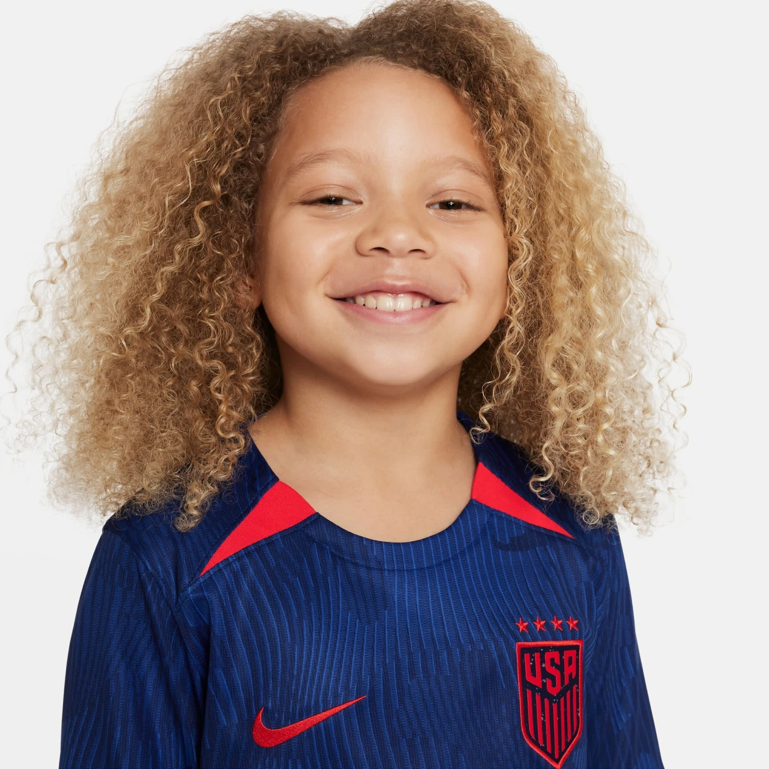 Nike USA 2023 USWNT Away Jersey Youth (Navy) - Image 5