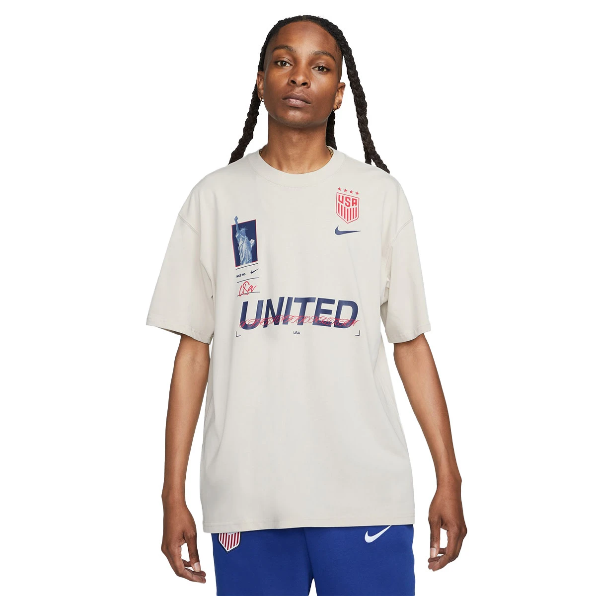 Nike USA 2023 USWNT Original Max90 Tee (Beige)