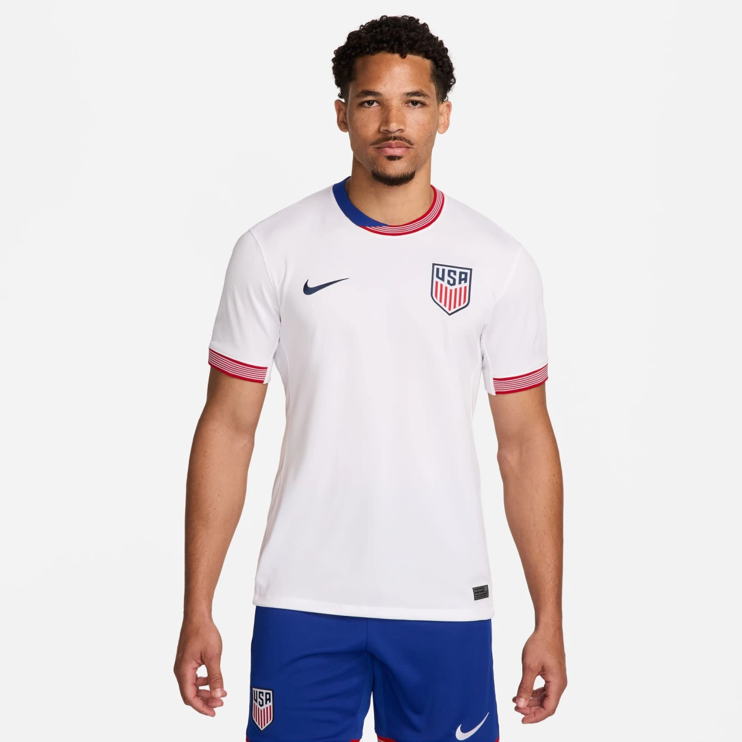Nike USA 2024 USMNT Home Jersey (White)