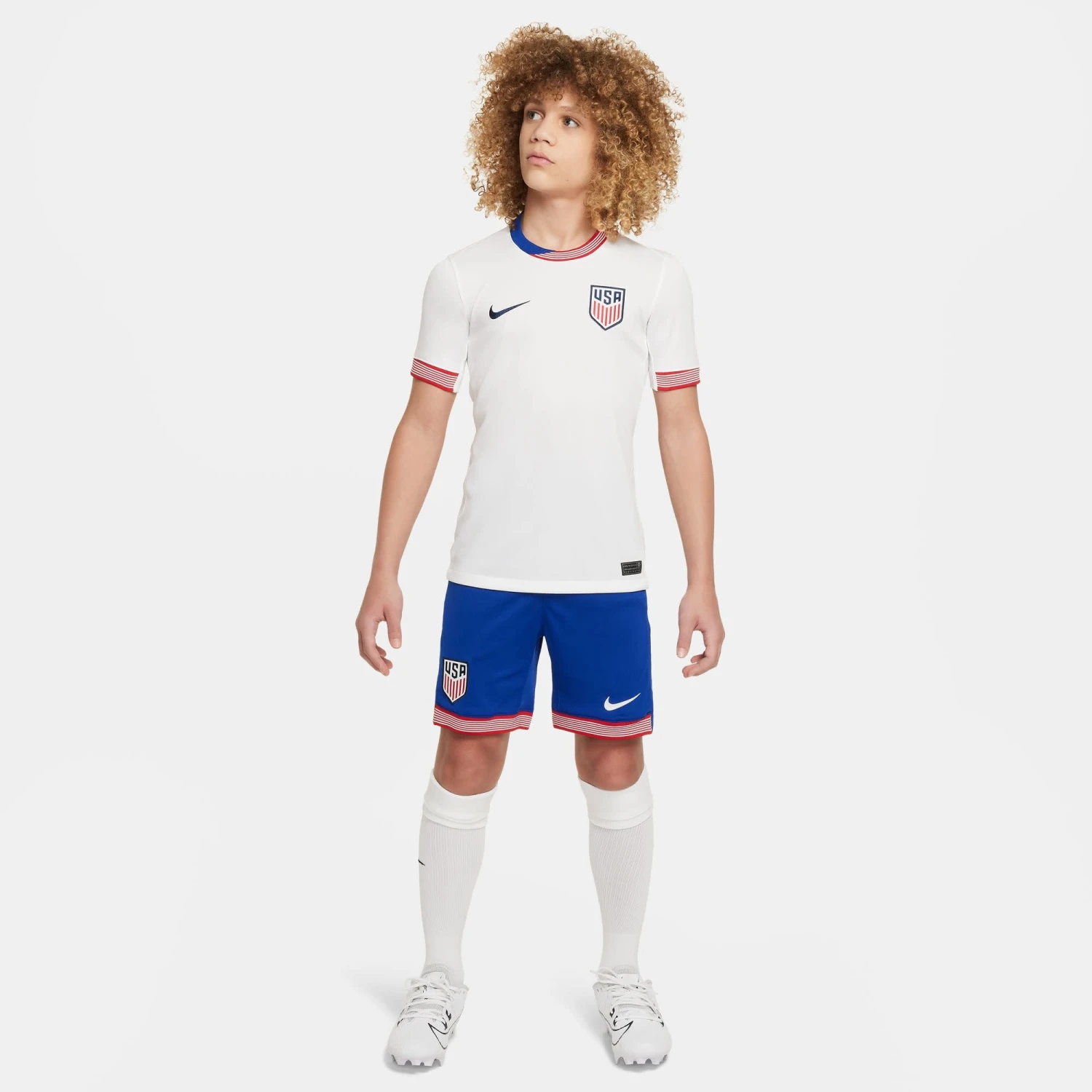 Nike USA 2024 USMNT Home Jersey Youth (White) - Image 5