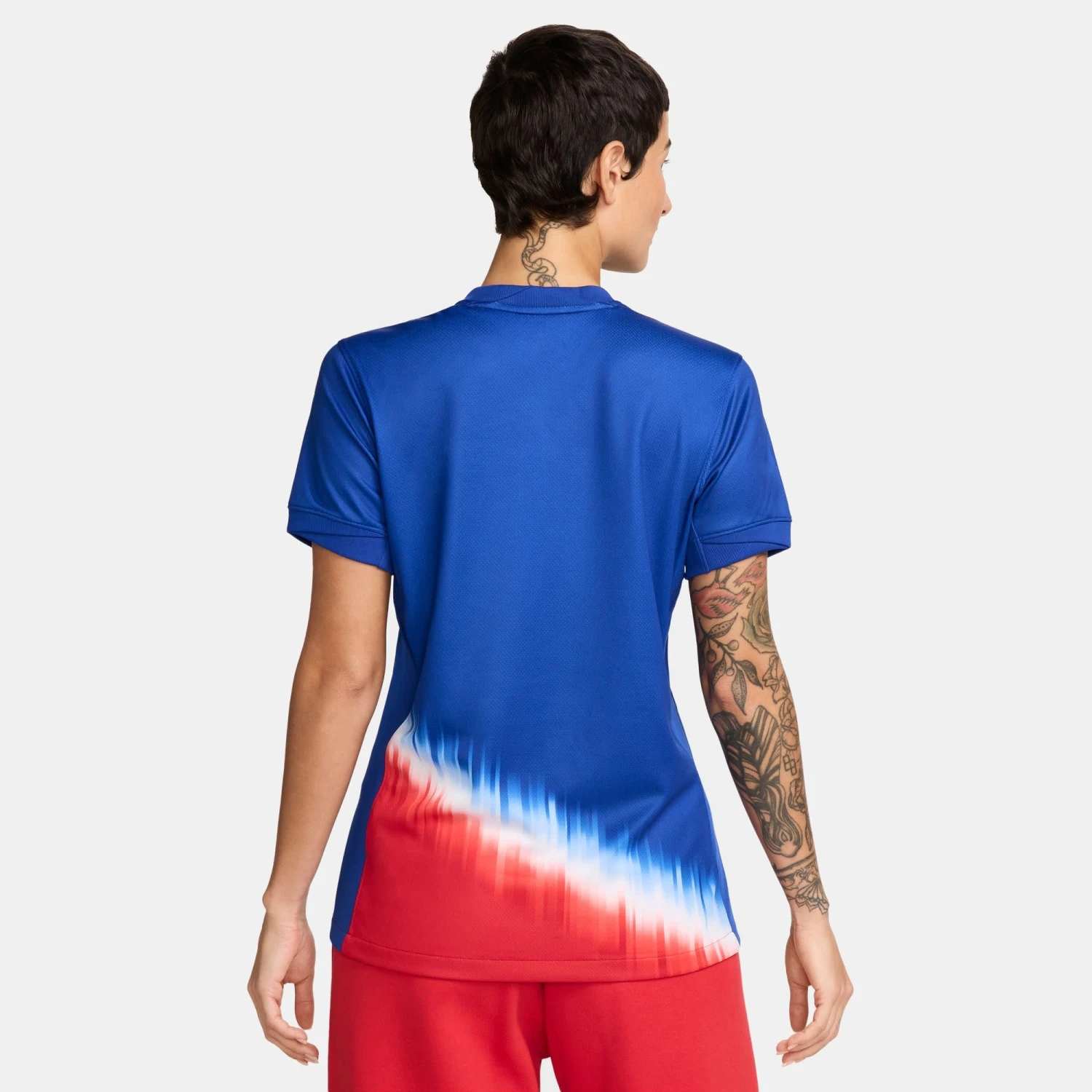 Nike USA 2024 USWNT Away Jersey Women (Blue/Red) - Image 2