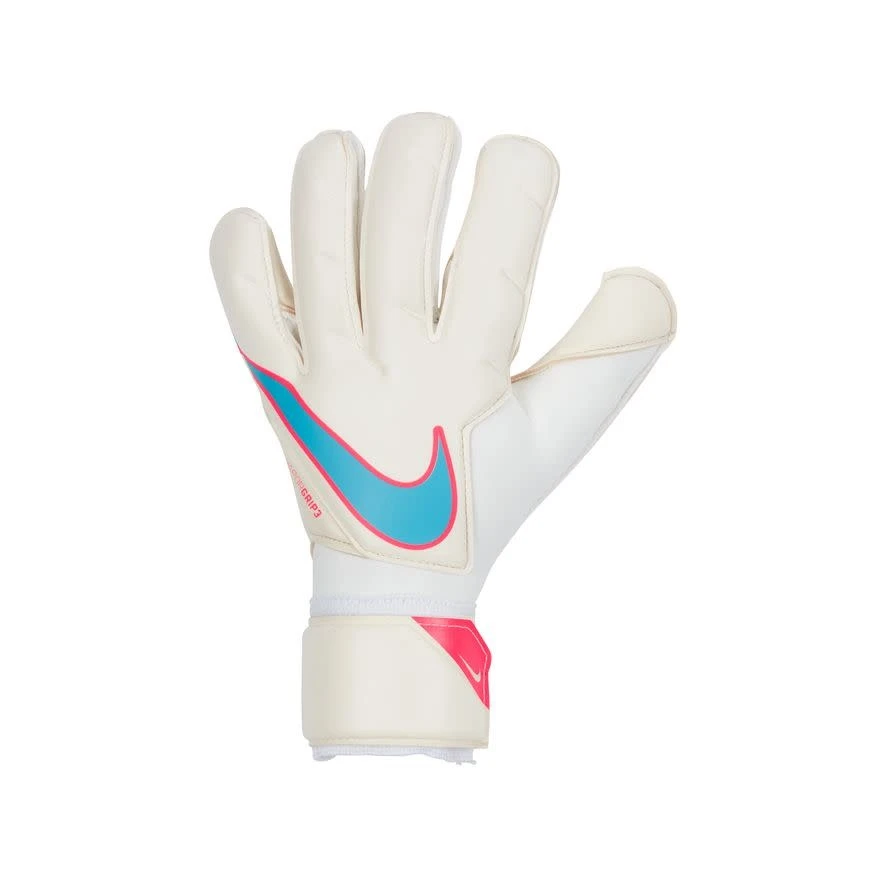 Nike Vapor Grip3 Goalkeeper Gloves (White/Blue)