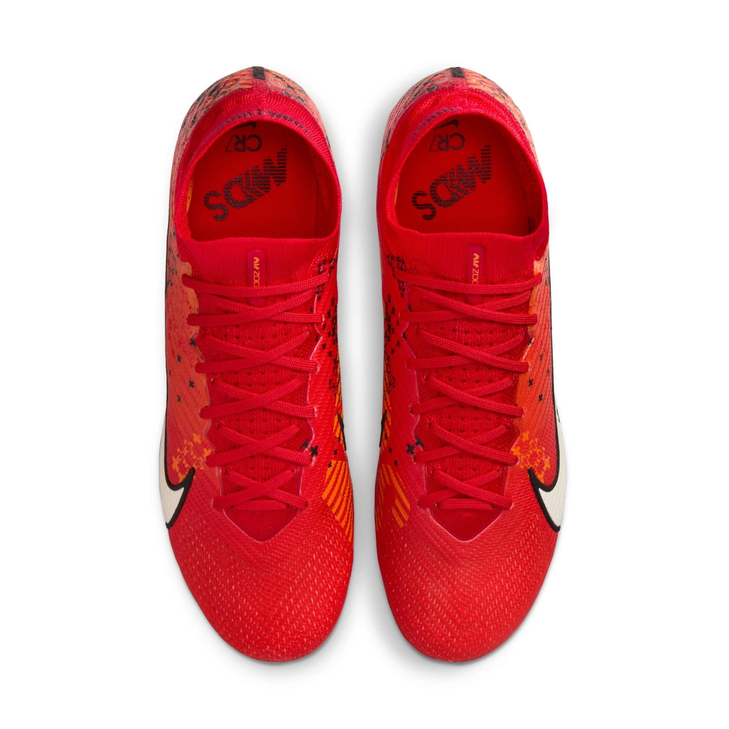 Nike Zoom Mercuiral Superfly 9 Elite MDS FG (Red/Orange) - Image 3
