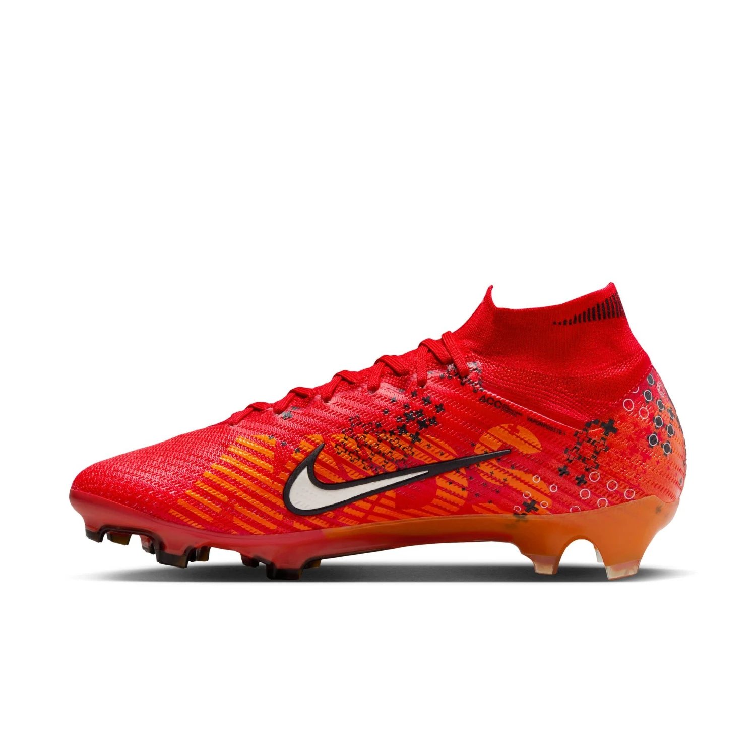 Nike Zoom Mercuiral Superfly 9 Elite MDS FG (Red/Orange) - Image 5