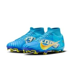 Nike Zoom Mercurial Superfly 9 Academy KM FG/MG (Blue/Yellow)