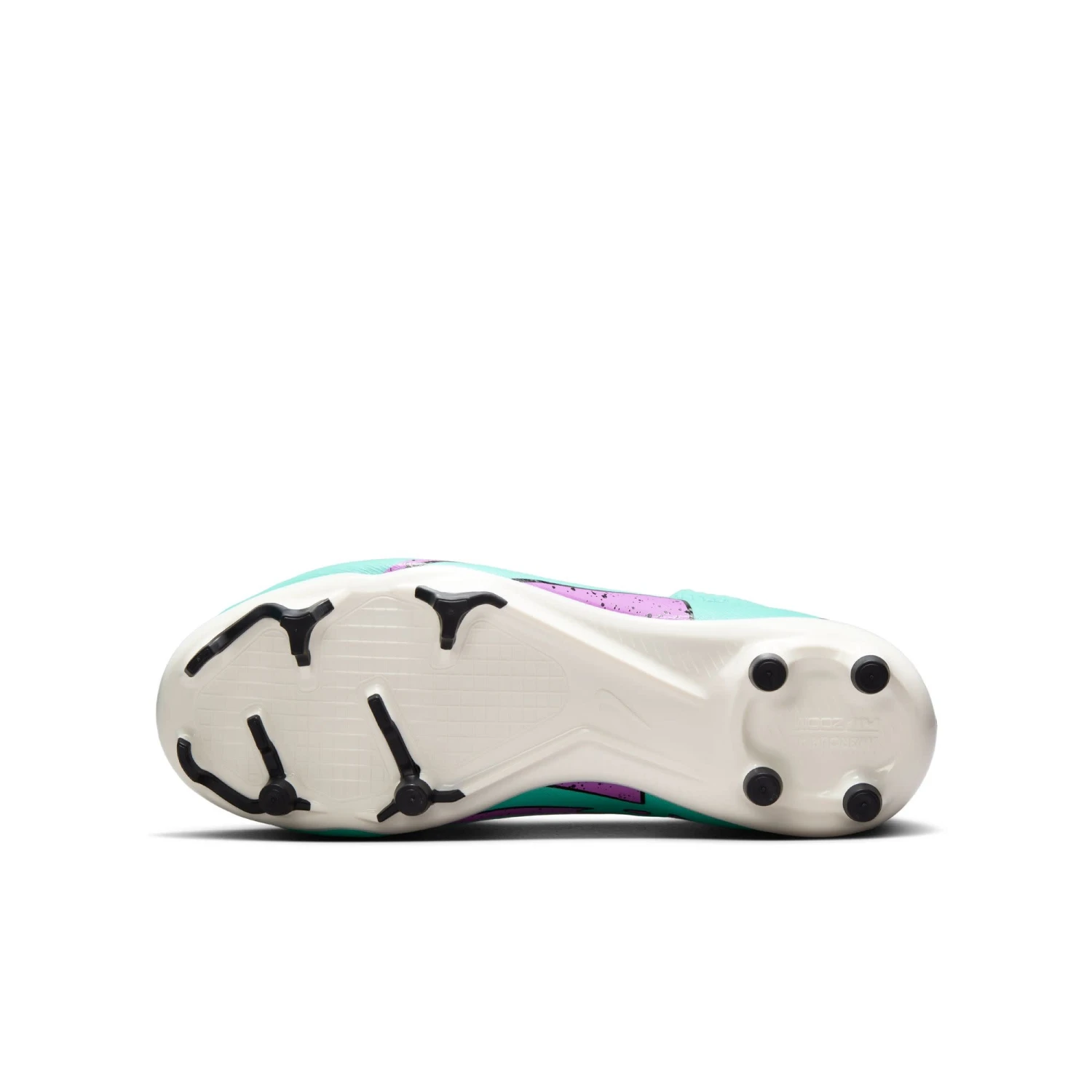 Nike Zoom Mercurial Vapor 15 Academy FG/MG Jr (Teal/Purple) - Image 6