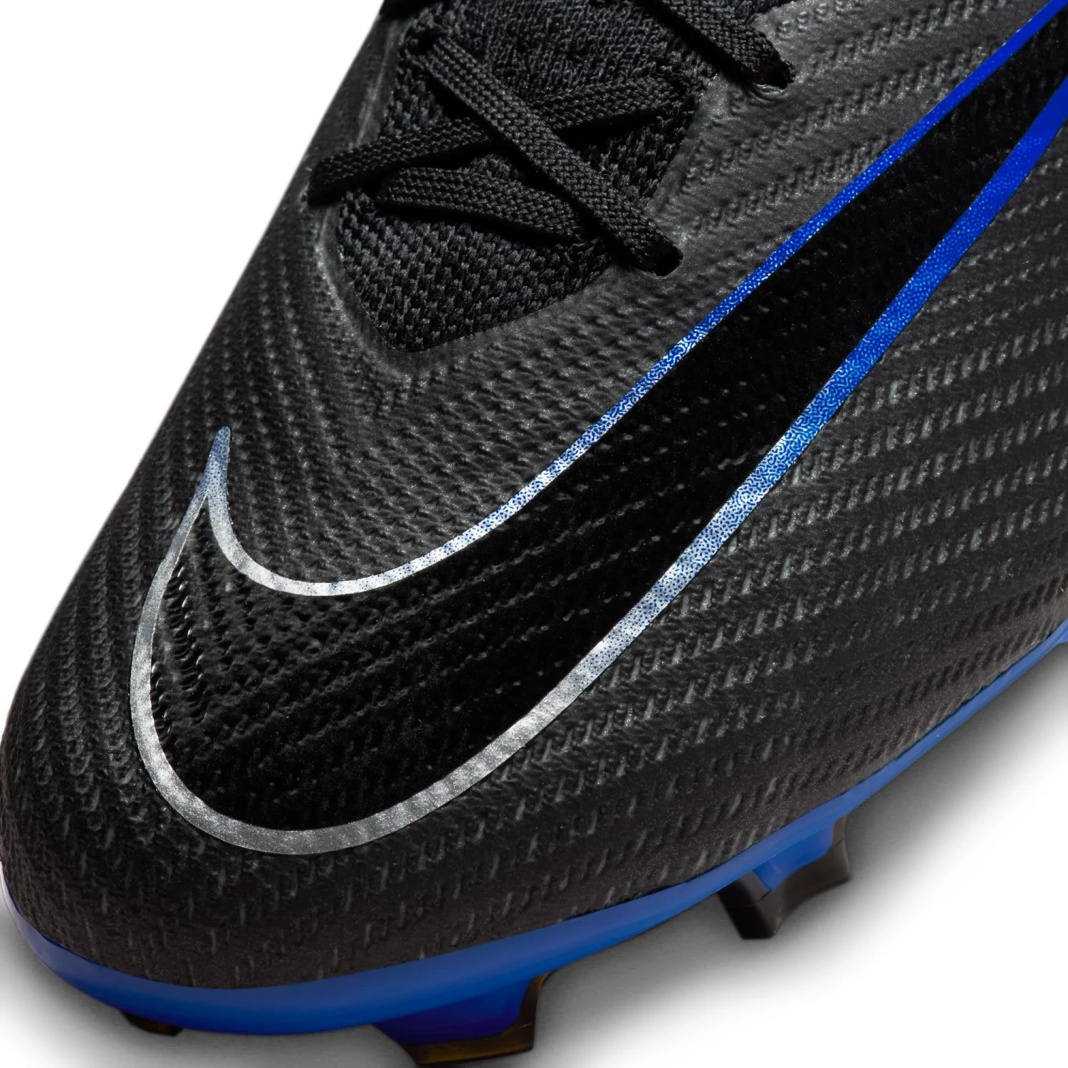 Nike Zoom Mercurial Vapor 15 Elite FG (Black/Blue) - Image 9