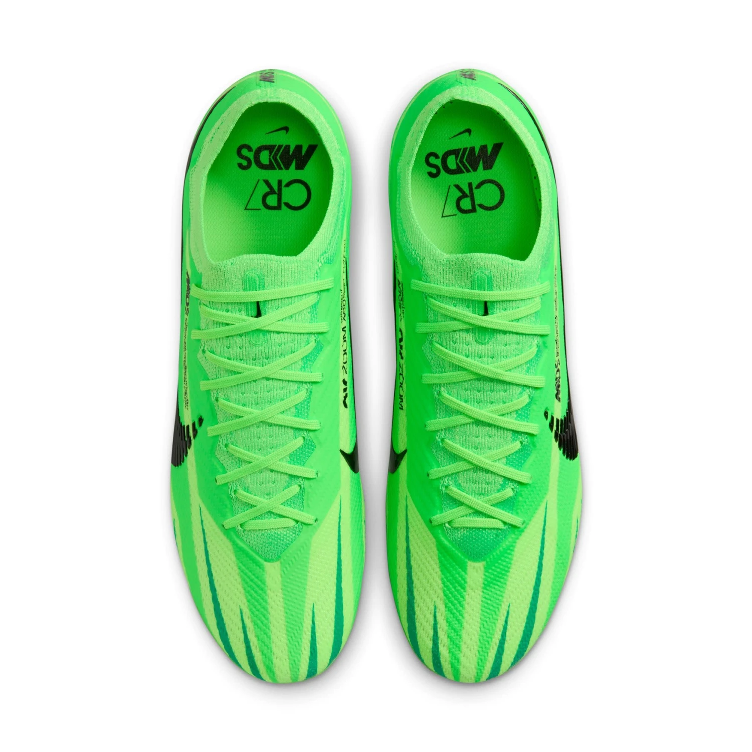 Nike Zoom Mercurial Vapor 15 Elite MDS FG (Lime/Black) - Image 4