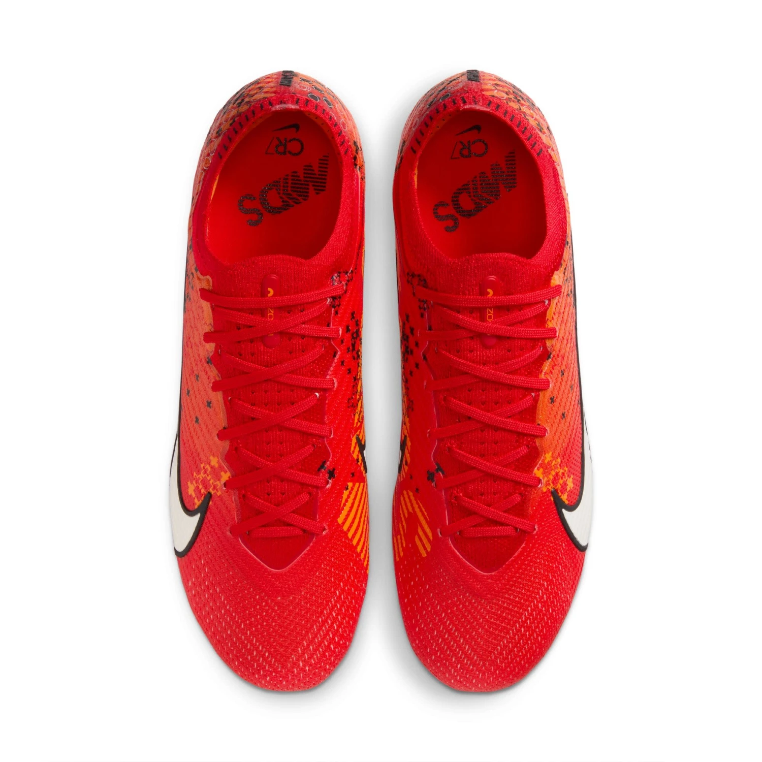 Nike Zoom Mercurial Vapor 15 Elite MDS FG (Red/Orange) - Image 3