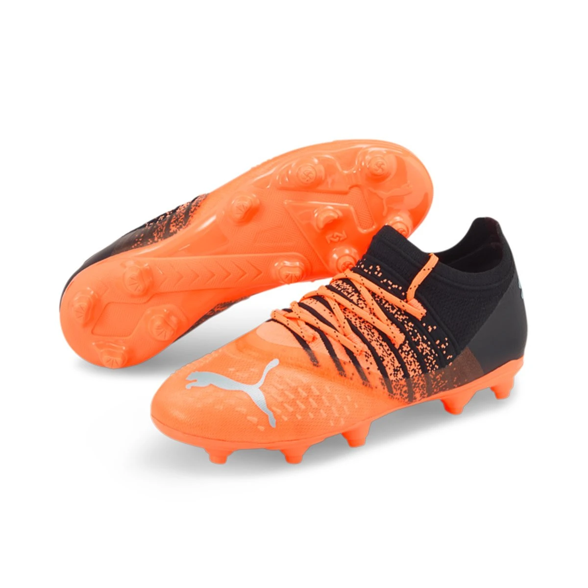 PUMA Future 2.3 FG/AG Jr (Orange/Black)