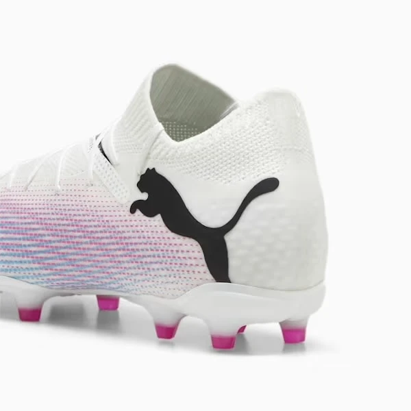 PUMA Future 7 Pro FG/AG (White/Pink/Blue) - Image 6