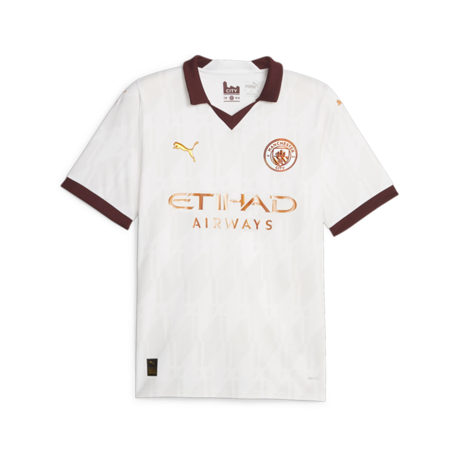 PUMA Manchester City 23/24 Away Jersey (White)
