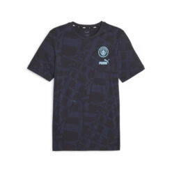 PUMA Manchester City 23/24 FTBLcore Aop Tee (Navy)