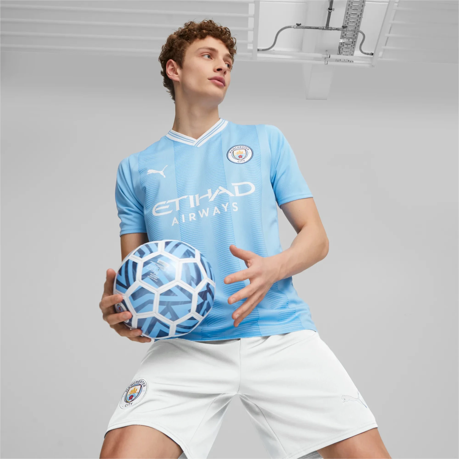 PUMA Manchester City 23/24 Home Jersey (Blue) - Image 7