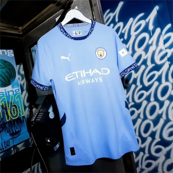 PUMA Manchester City 24/25 Home Jersey Youth (Blue) - Image 7