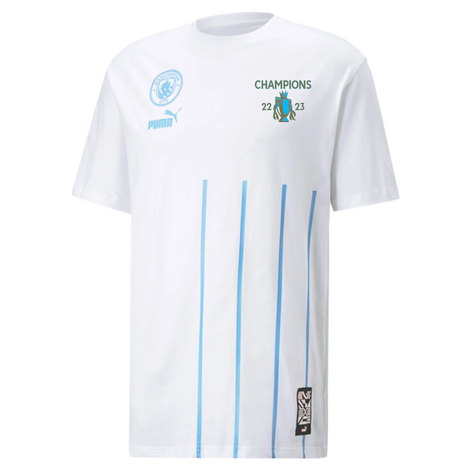 PUMA Manchester City FTBLculture 22/23 Champions Tee (White)