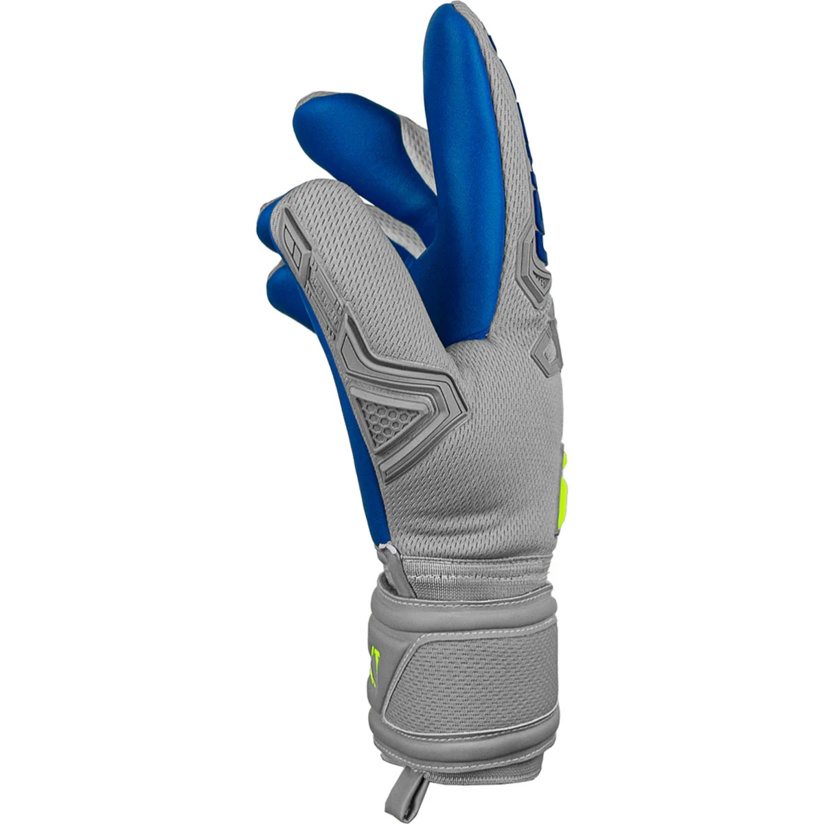 Reusch Attrakt Freegel Silver Finger Support Glove (Gray) - Image 4
