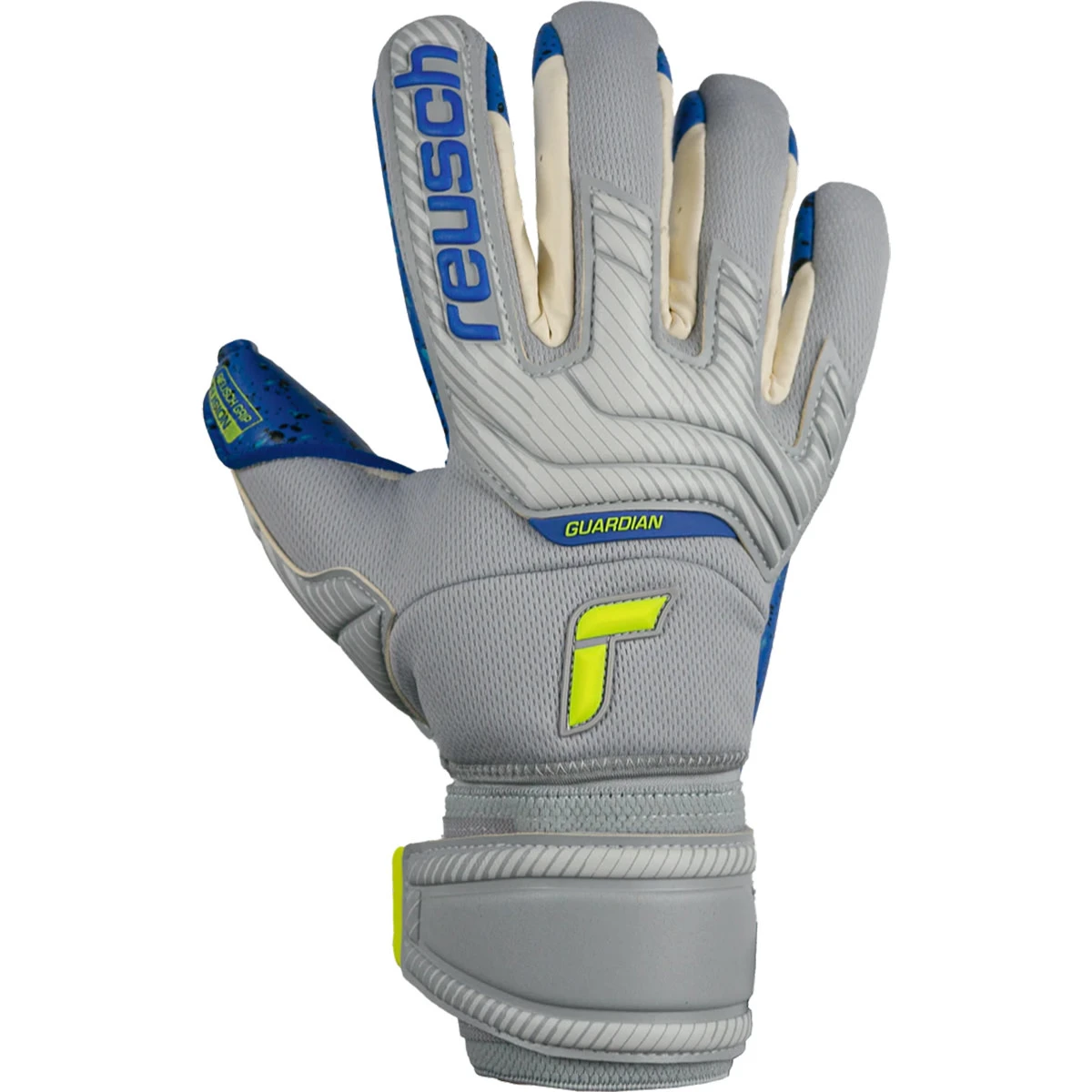 Reusch Attrakt Fusion Ortho-Tec Guardian Glove (Gray) - Image 2
