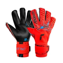 Reusch Attrakt Gold X Evolution Cut Glove (Red)