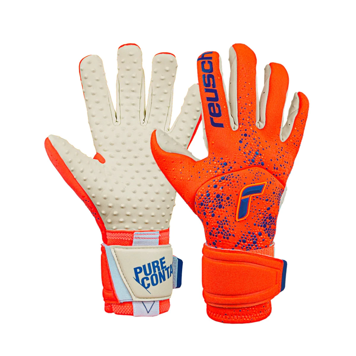 Reusch Pure Contact Speedbump Glove (Orange)