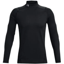 Under Armour Coldgear Armour Fitted Mock LS (Black)